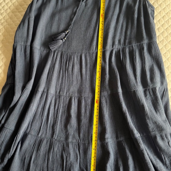 J.Jill Gauzy Sleeveless Sheer Dress Size XL - Picture 3 of 9